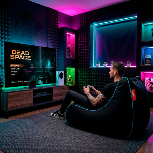 Sillón Puff Gamer Play Seat + Cojín Gaming de Regalo | Hecho en México — Envío Gratis